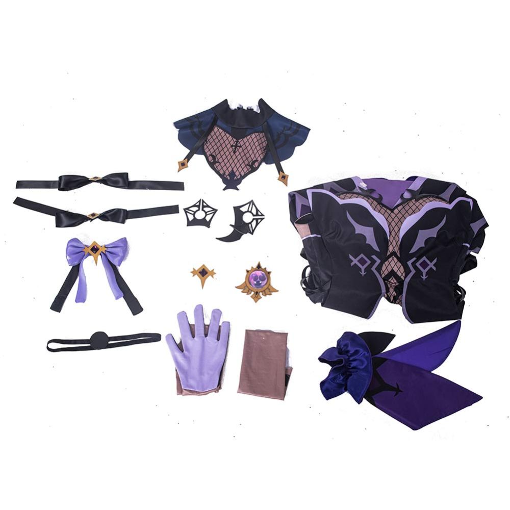 Game Genshin Impact Halloween Carnival Costume