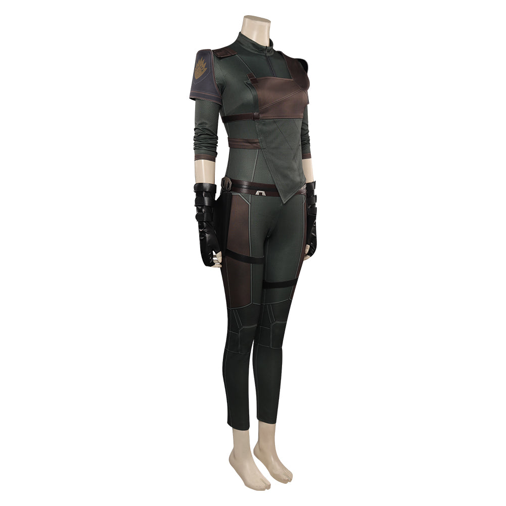 Gamora Cosplay Costume Jumpsuit