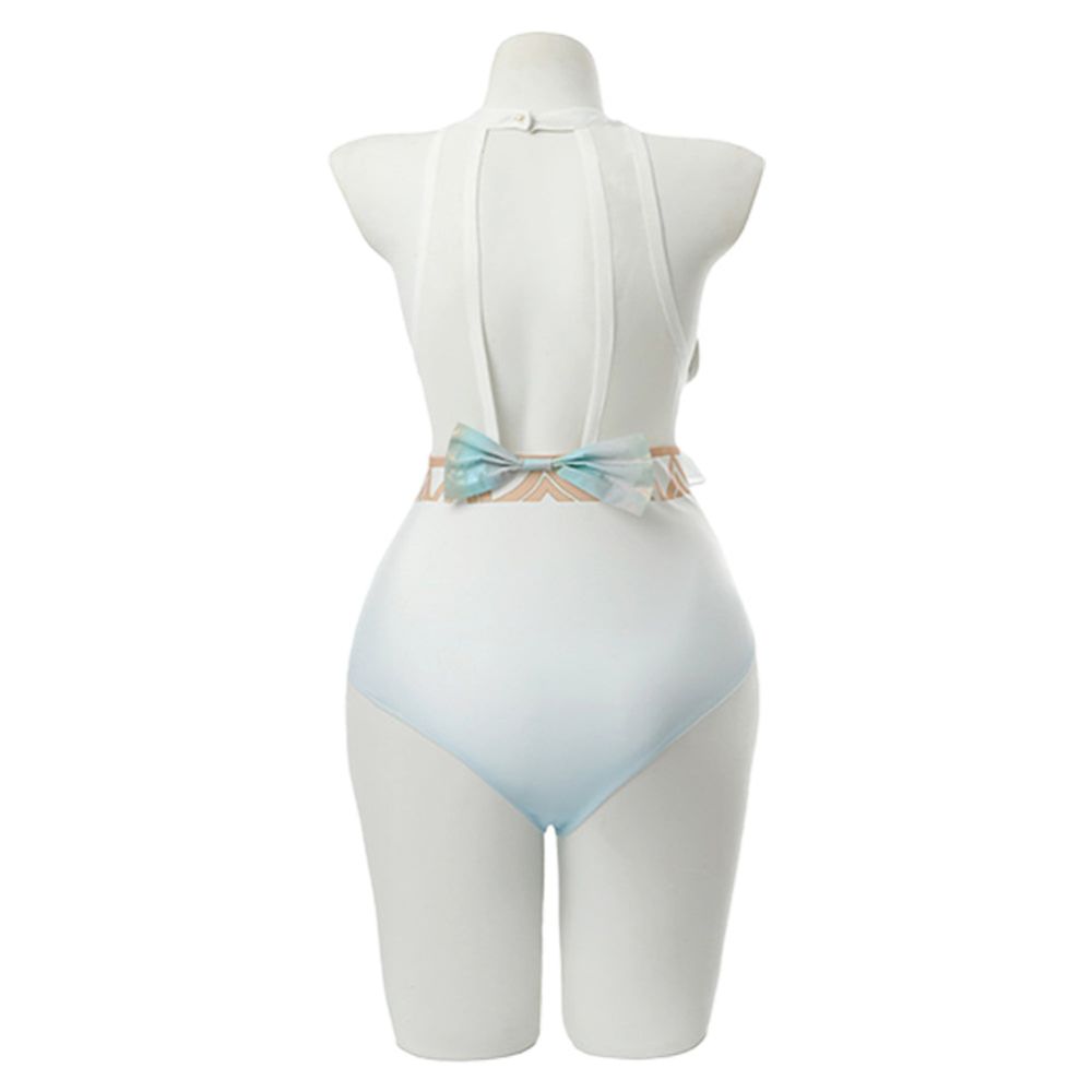 Genshin Impact Lumine Cosplay Costume Swimsuit