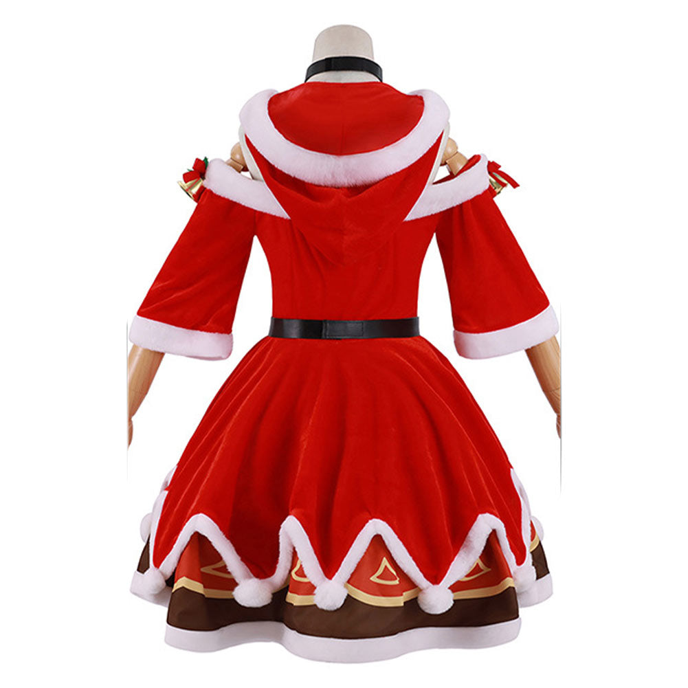 Genshin Impact Barbara Gunnhildr Christmas Cosplay Costume