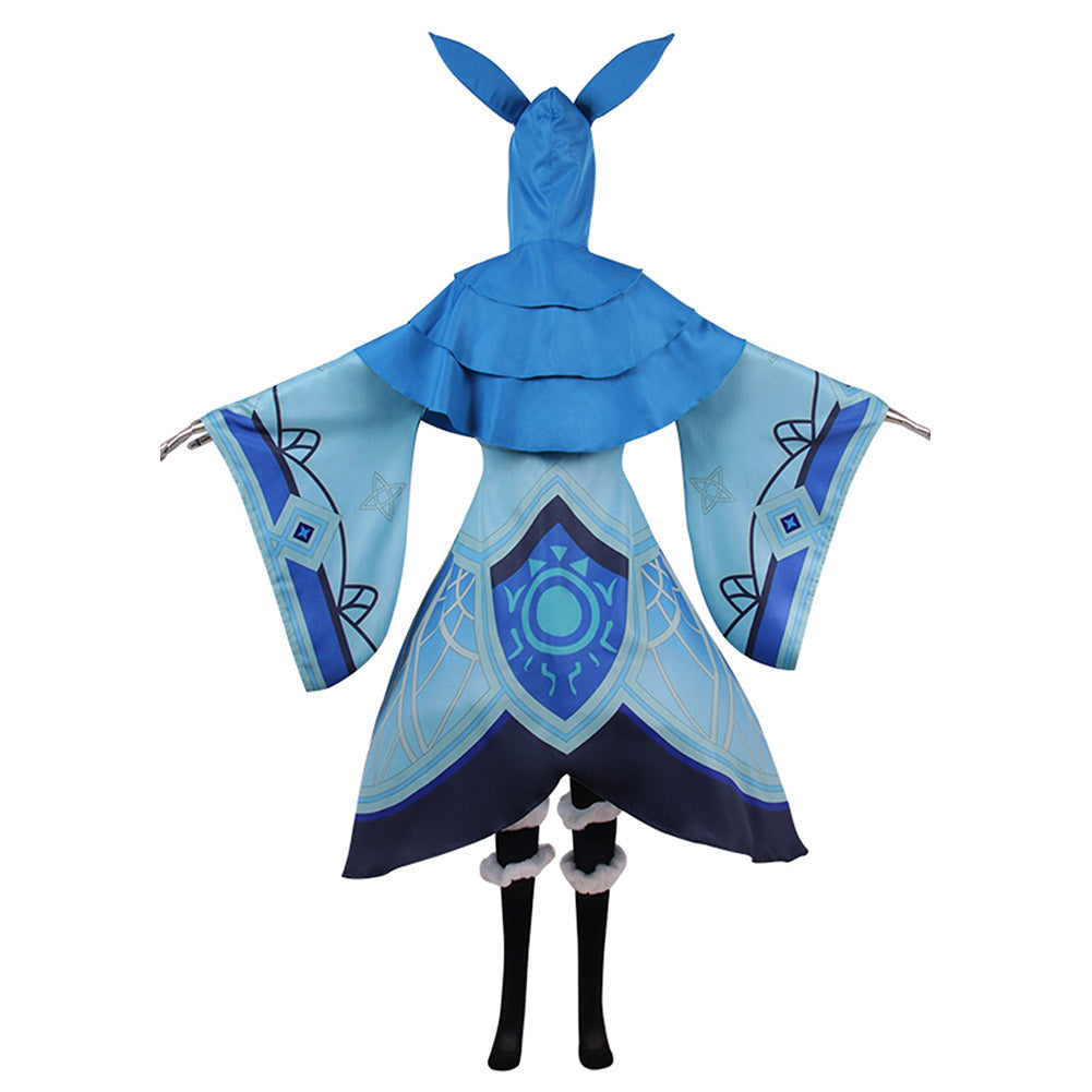 Genshin Impact Hydro Abyss Mage Cosplay Costume