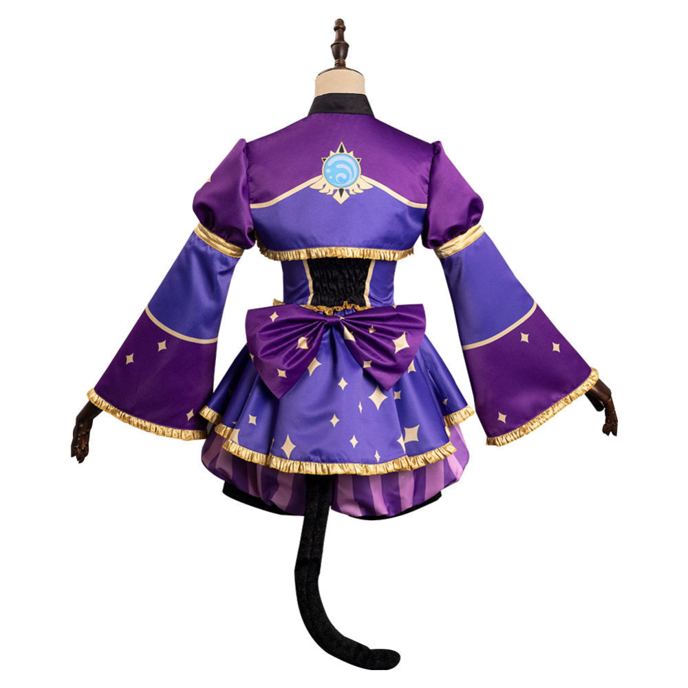 Genshin Impact Mona Alice Carnival Suit