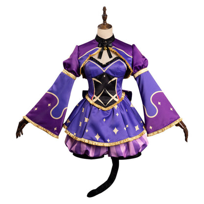Genshin Impact Mona Alice Carnival Suit