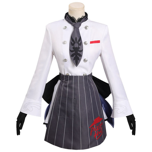 Genshin Impact X Pizzahut Eula Cosplay Costume XXXL