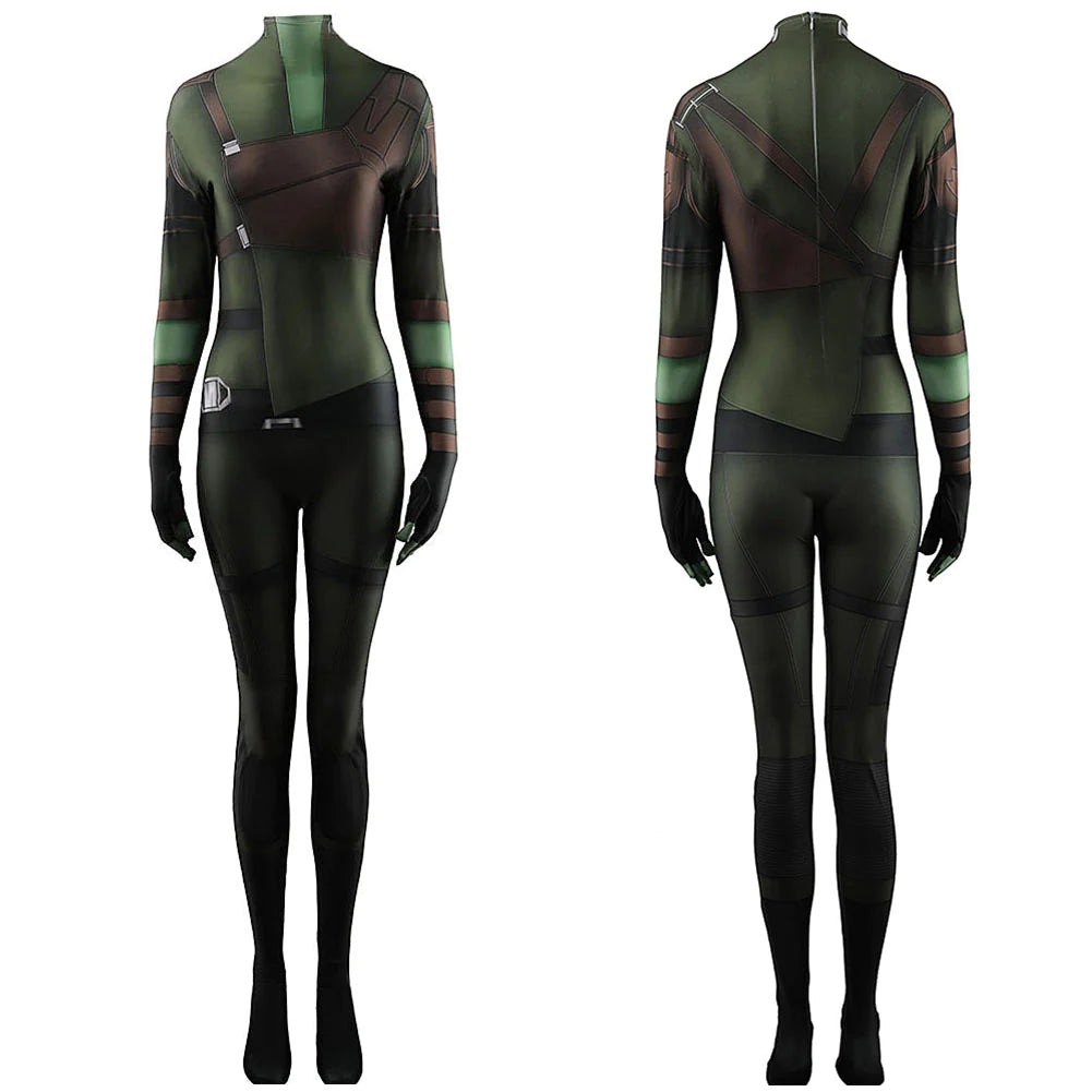 Guardians Of The Galaxy Gamora Cosplay Costume