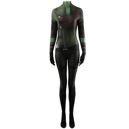 Guardians Of The Galaxy Gamora Cosplay Costume