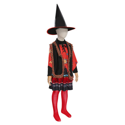 Halloween Themed Skirt With Hat Costume