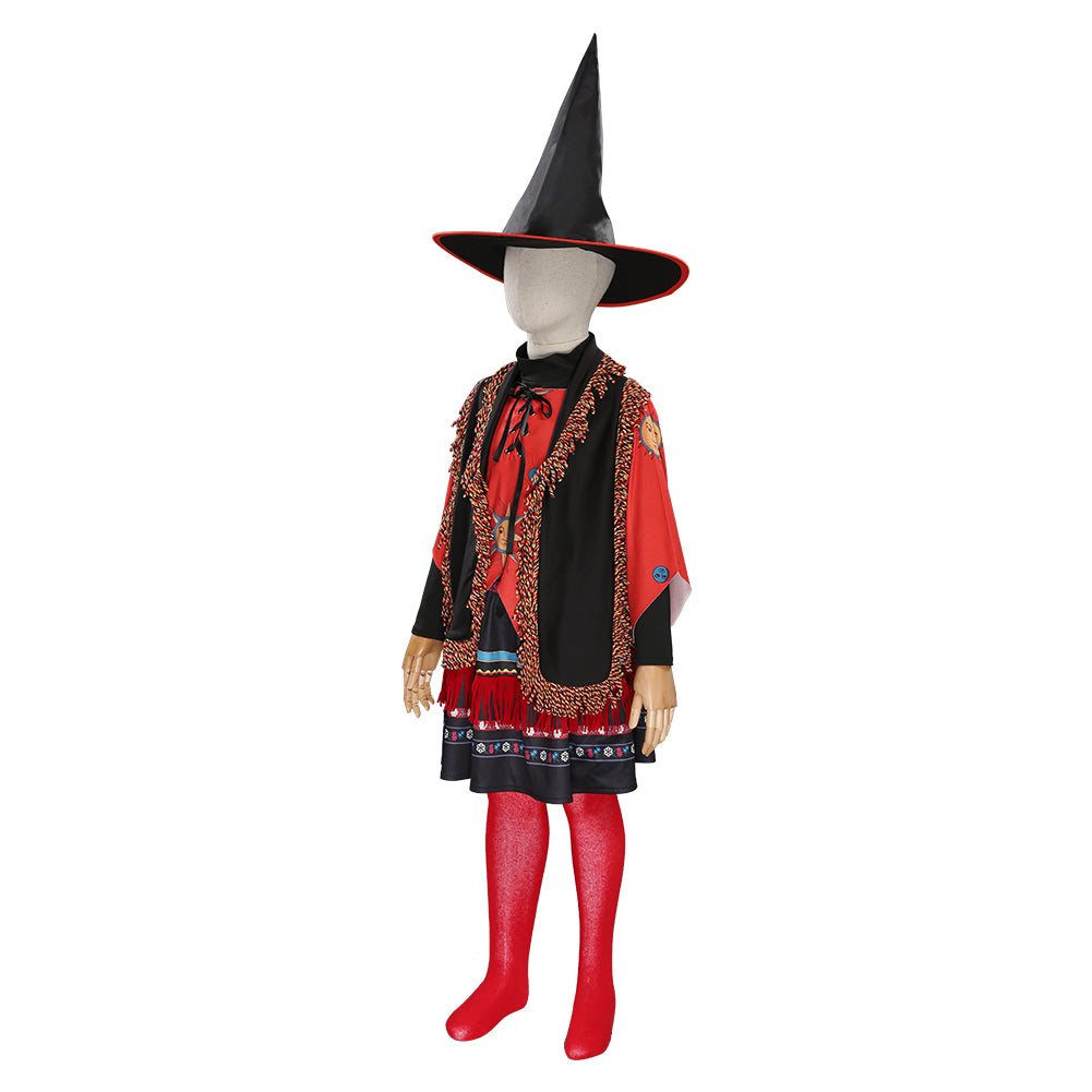 Halloween Themed Skirt With Hat Costume