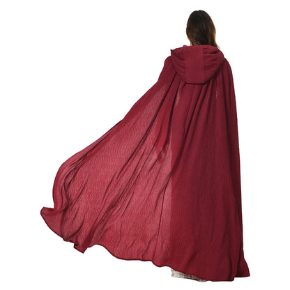 Hooded Halloween Themed Cloak Suit