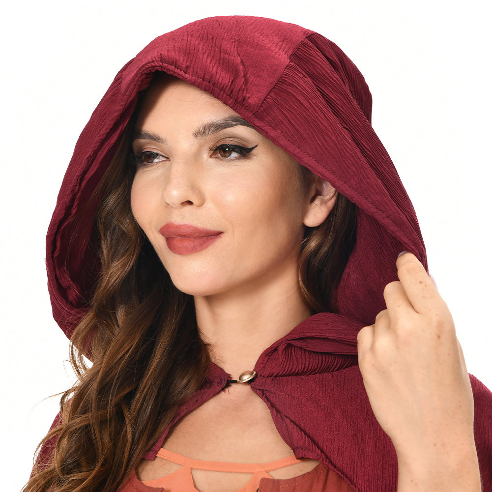 Hooded Halloween Themed Cloak Suit