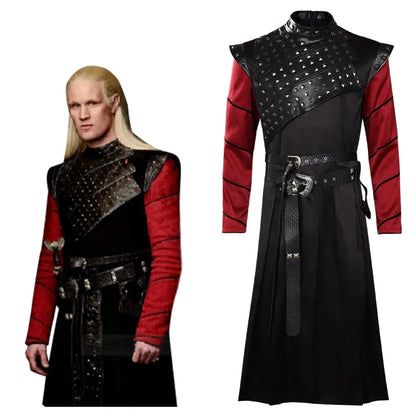 House Of The Dragon Prince Daemon Targaryen Cosplay Costume XXXL