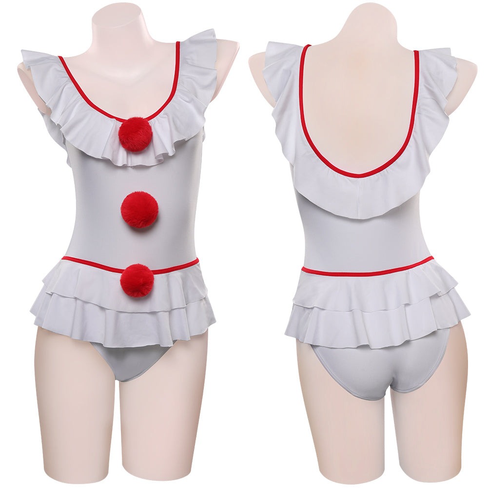 It Movie Pennywise Jumpsuit Cosplay Costume