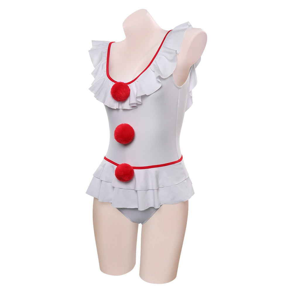 It Movie Pennywise Jumpsuit Cosplay Costume
