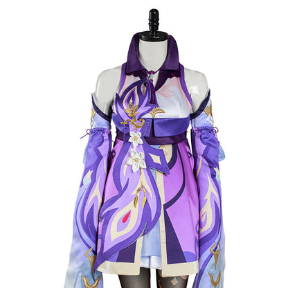 Keqing Cosplay Costume Dress