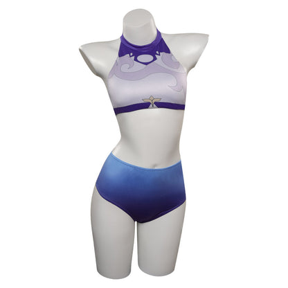 Keqing Cosplay Costume Swimsuits