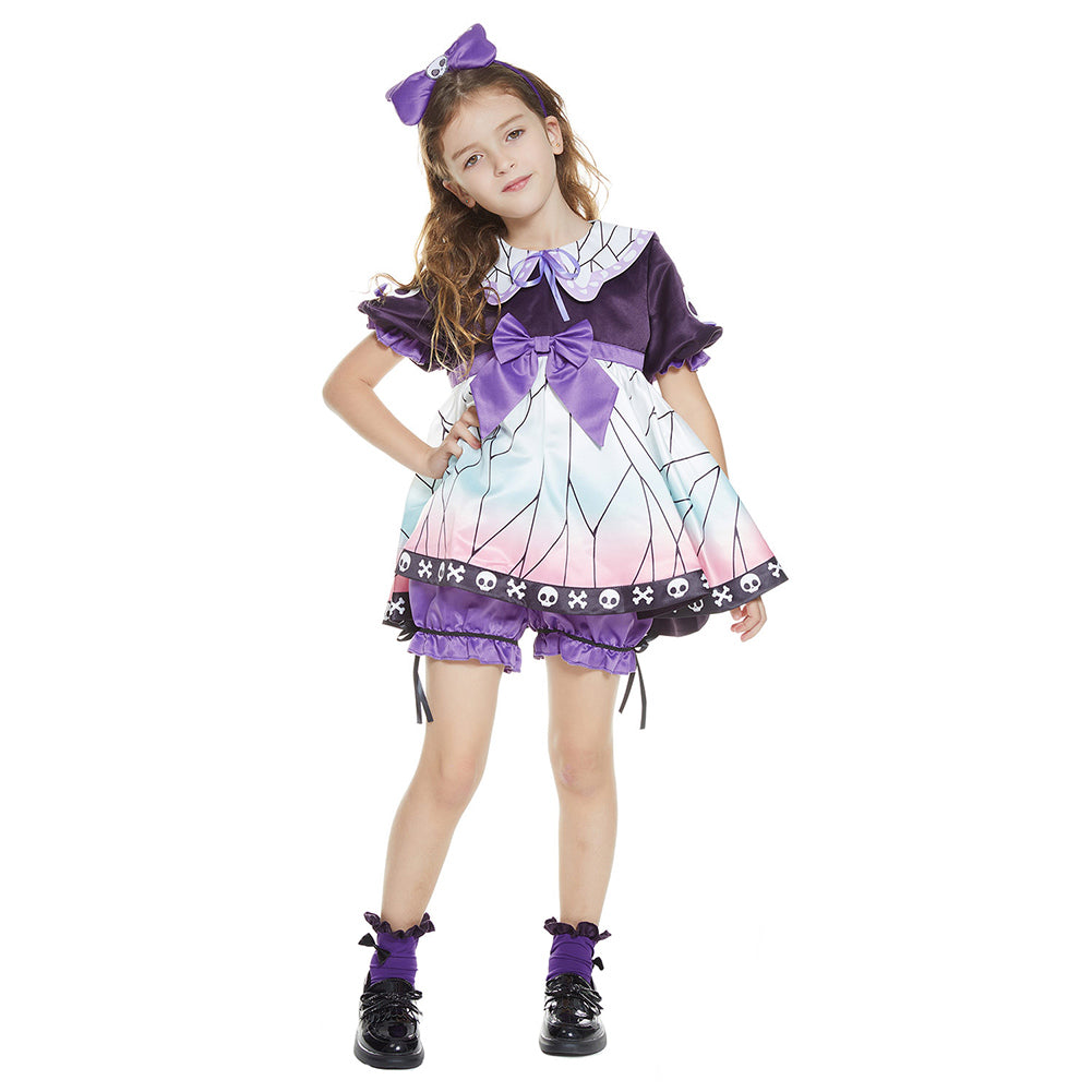 DS Demon Slayer Dress Outfits For Kids