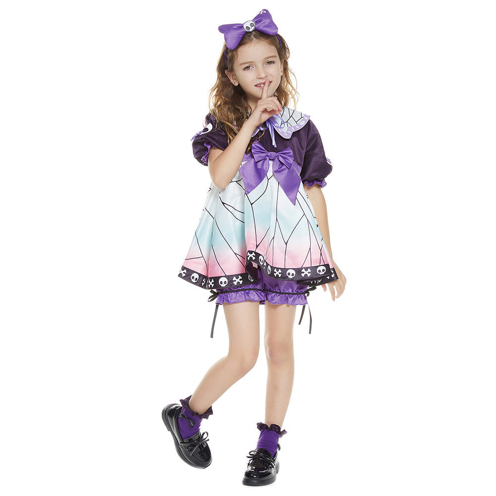 DS Demon Slayer Dress Outfits For Kids