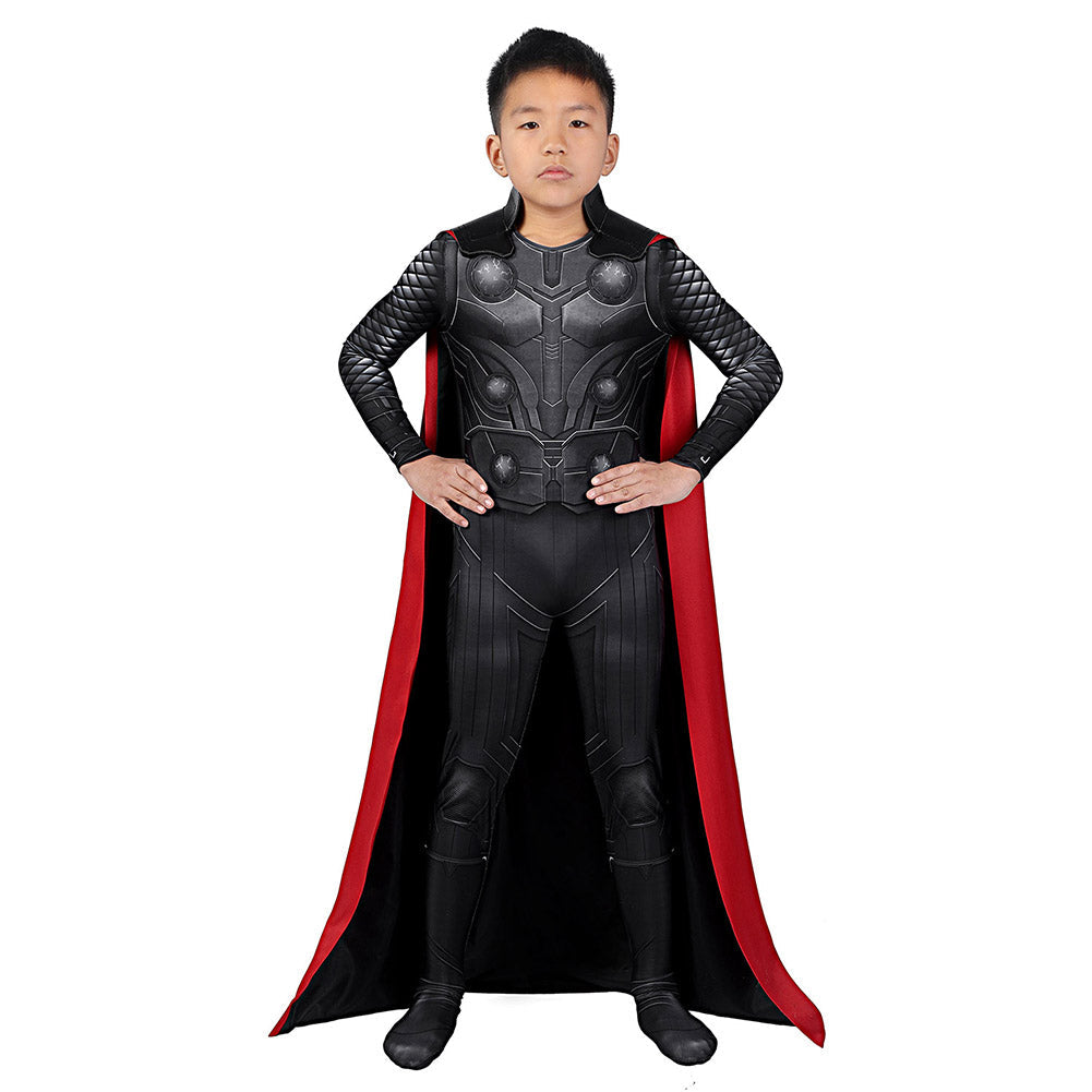 Kids Thor Cosplay Costume With Cloak