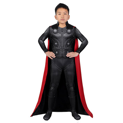 Kids Thor Cosplay Costume With Cloak