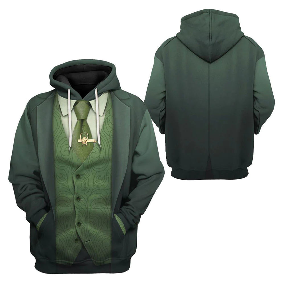 Loki 3D Print Casual Hoodie