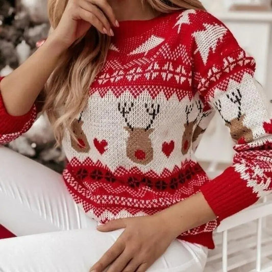 Long Sleeved Pullover Sweater