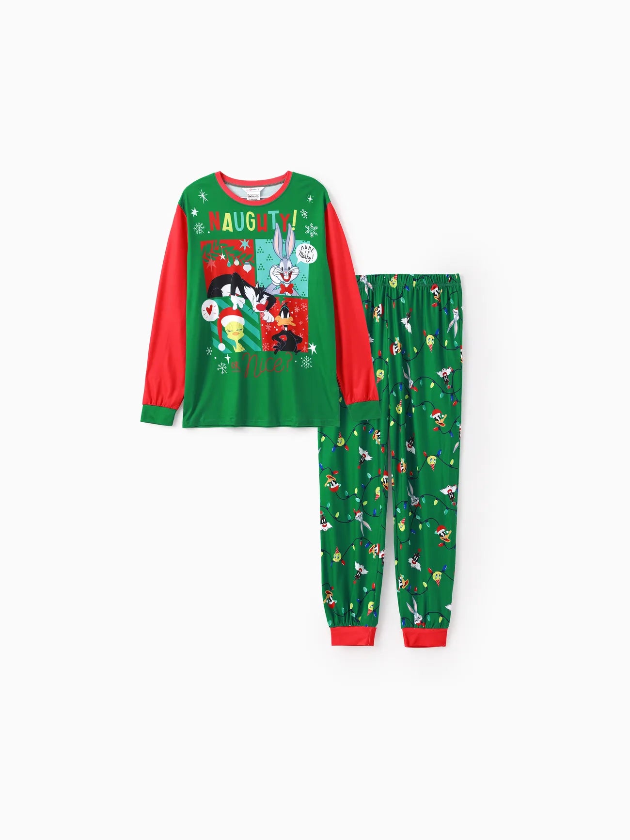 Looney Tunes Patterned Matching Family Set Men