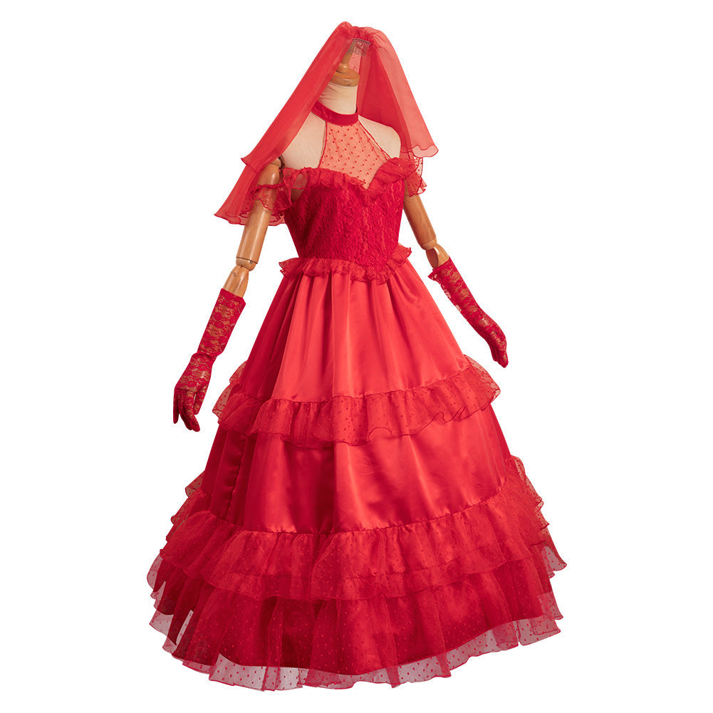 Lydia Wedding Dress Cosplay Costume