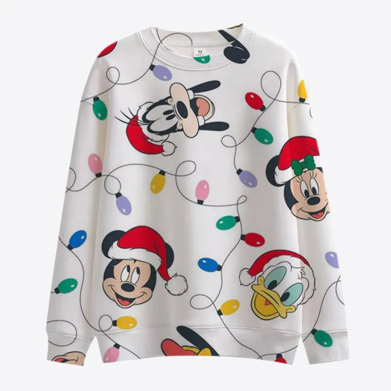 Mickey And Minnie Christmas Sweatshirt Style 3