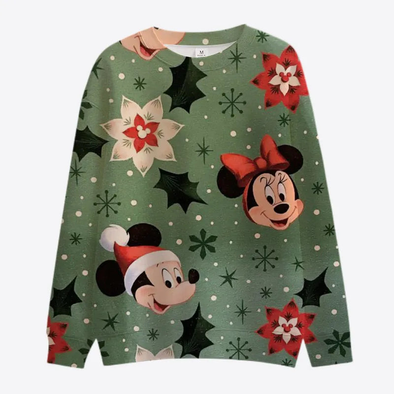 Mickey And Minnie Christmas Sweatshirt Style 4