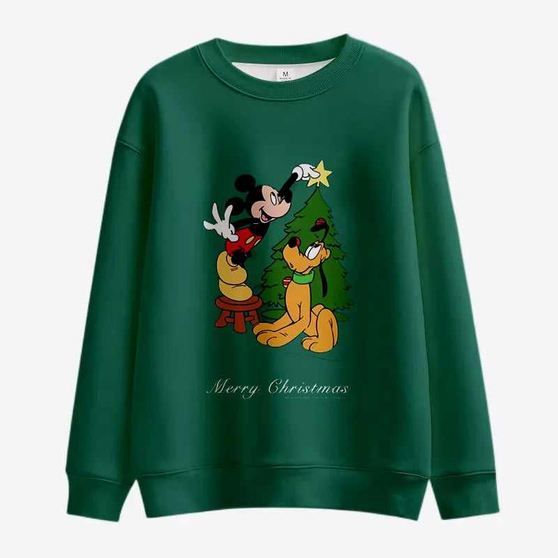 Mickey And Minnie Christmas Sweatshirt Style 5