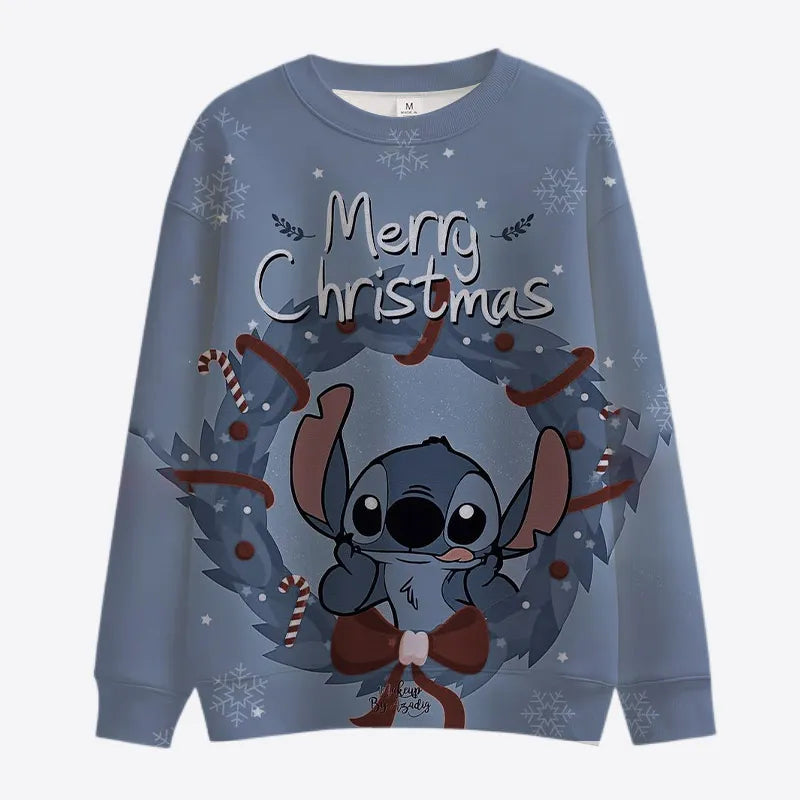 Mickey And Minnie Christmas Sweatshirt