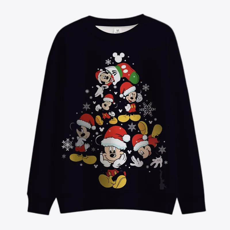 Mickey Minnie Print Christmas Sweatshirts Style 5