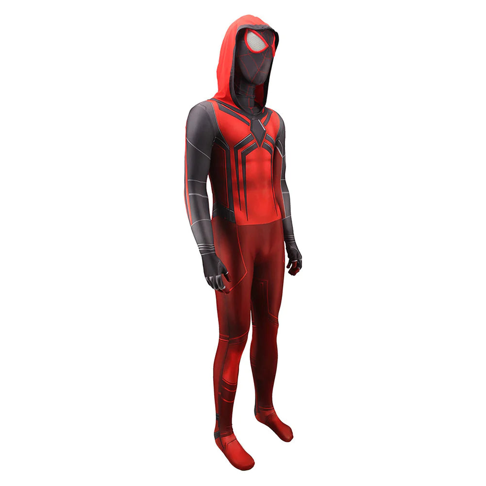 Miles Morales Spiderman Jumpsuit Costume