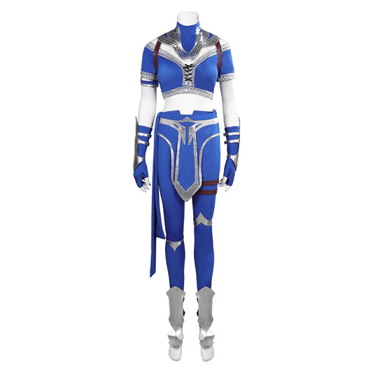 Mortal Kombat Kitana Cosplay Carnival Suit