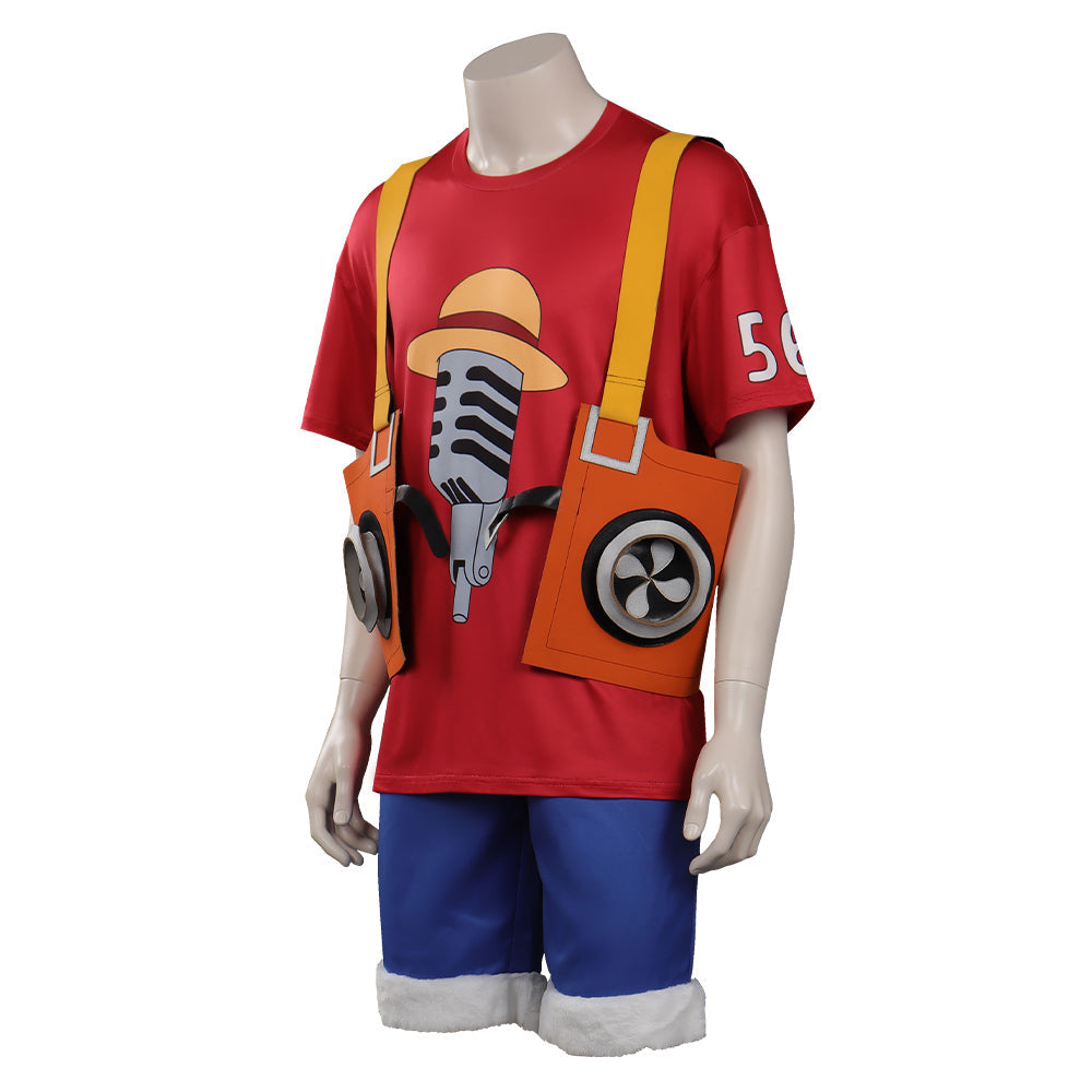 One Piece Film Monkey D Luffy Halloween Costume