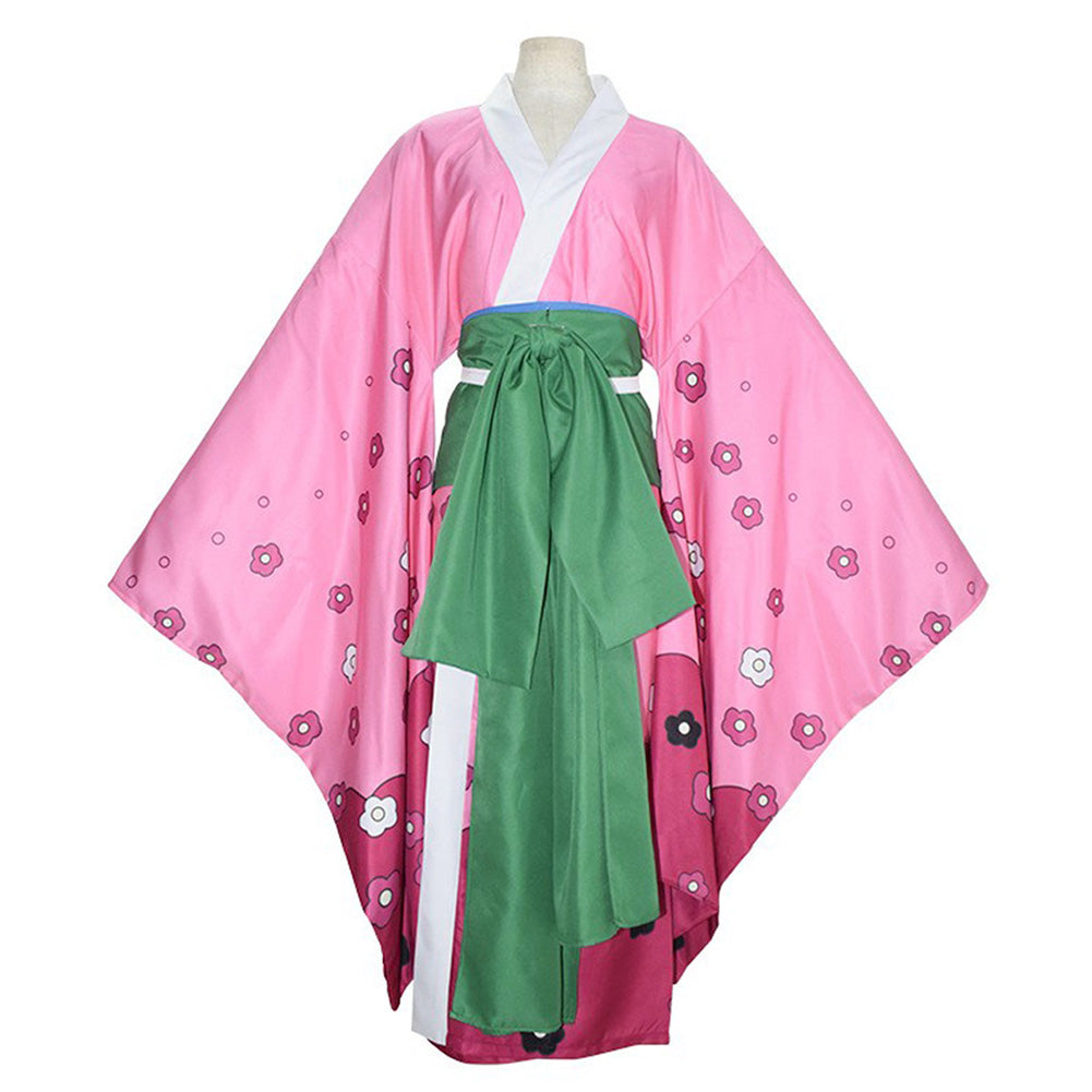 One Piece Kozuki Hiyori Cosplay Costume