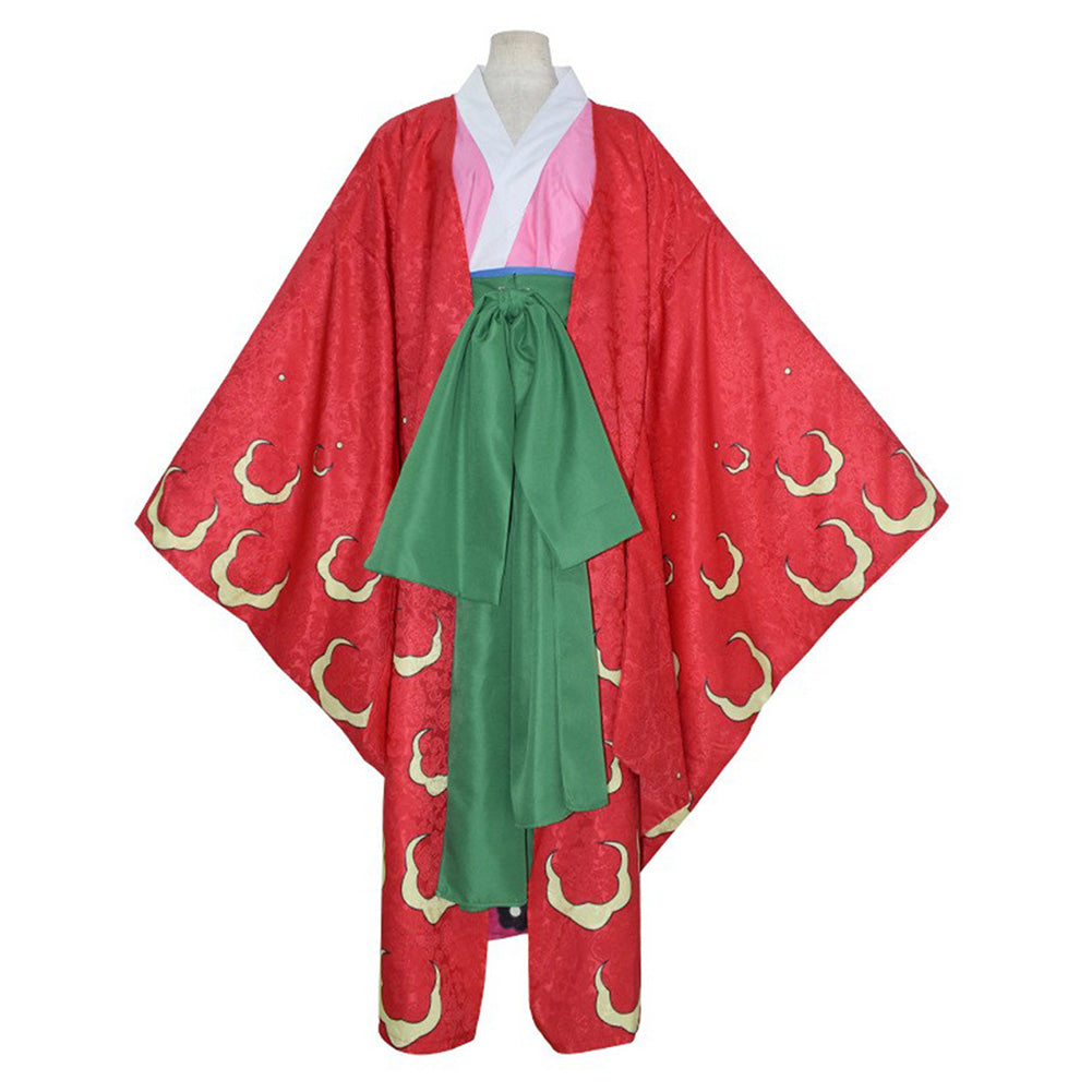 One Piece Kozuki Hiyori Cosplay Costume 2XL