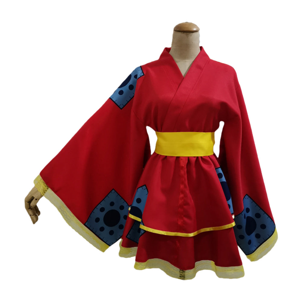 One Piece Monkey D Luffy Halloween Costume