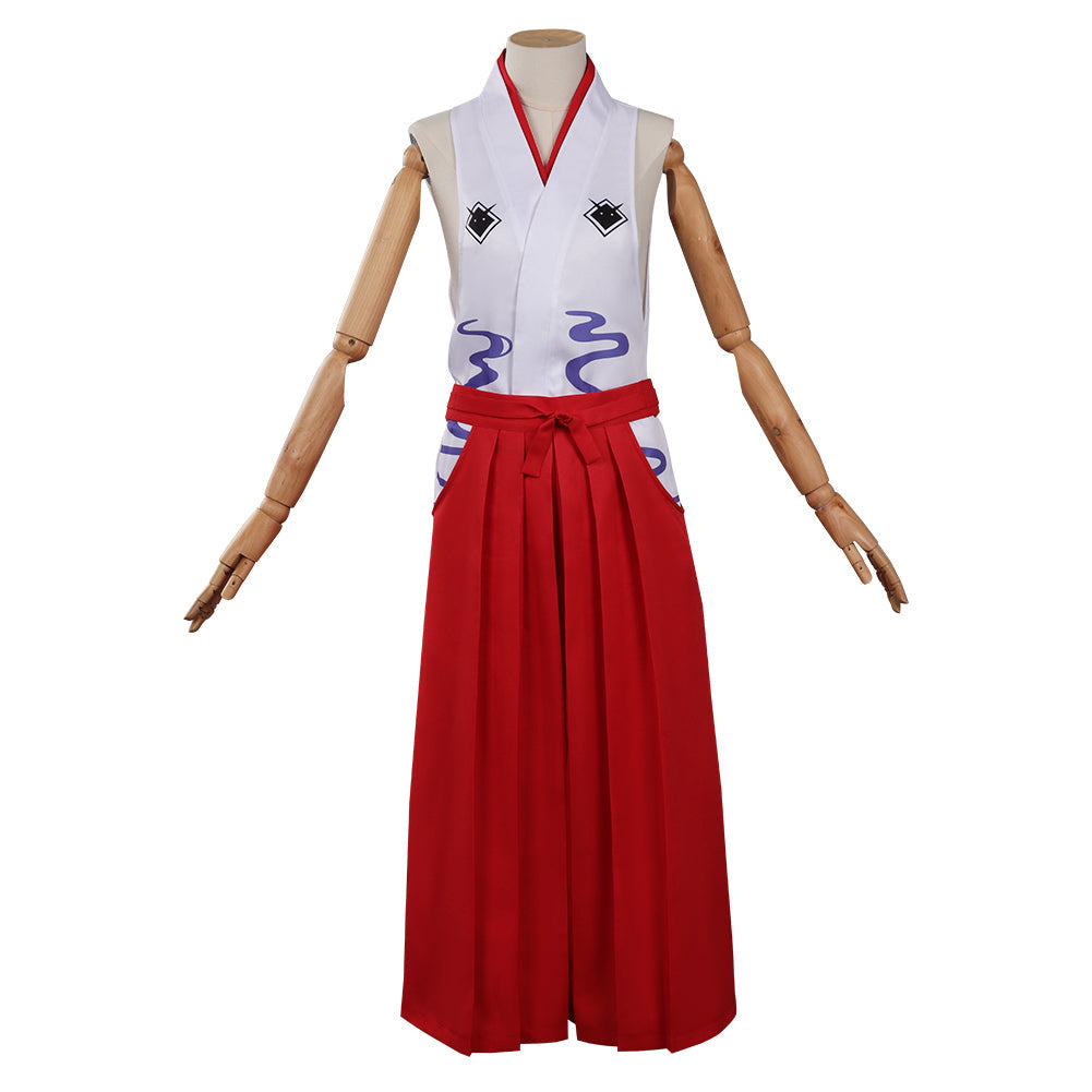 One Piece Yamato Kendo Hakama Cosplay Costume