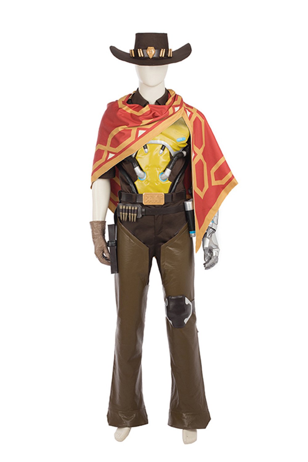 Overwatch Bounty Hunter Jesse McCree Cosplay Costume