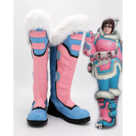 Overwatch Meiling Zhou Cosplay Shoes