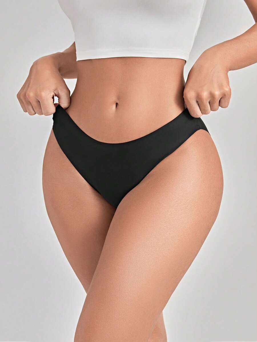 Pack Of 5 Seamless Casual Comfy Panty Set