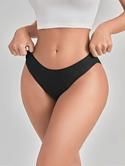 Pack Of 5 Seamless Casual Comfy Panty Set