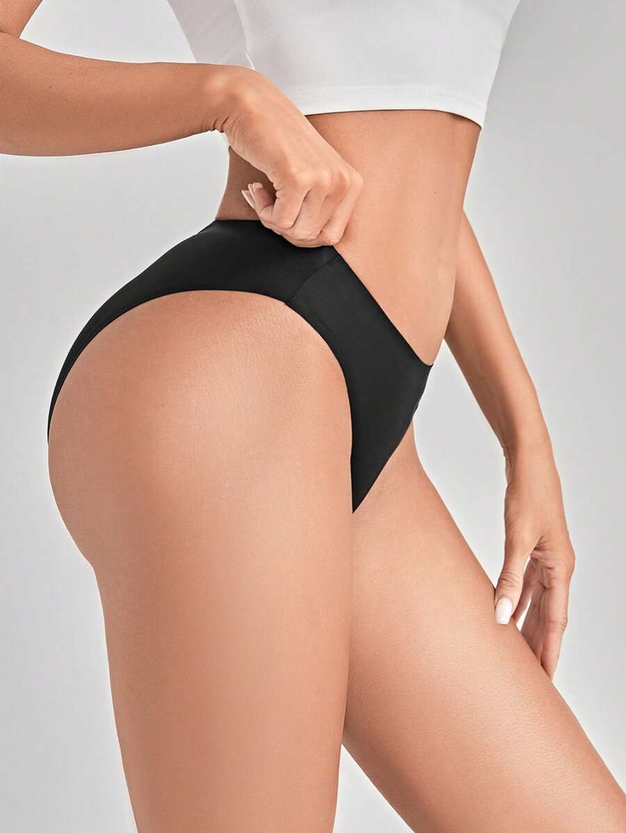 Pack Of 5 Seamless Casual Comfy Panty Set