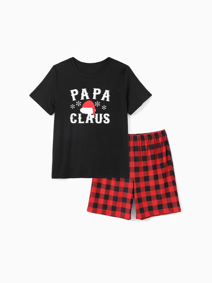 Papa And Claus Family Matching Shorts Set Men