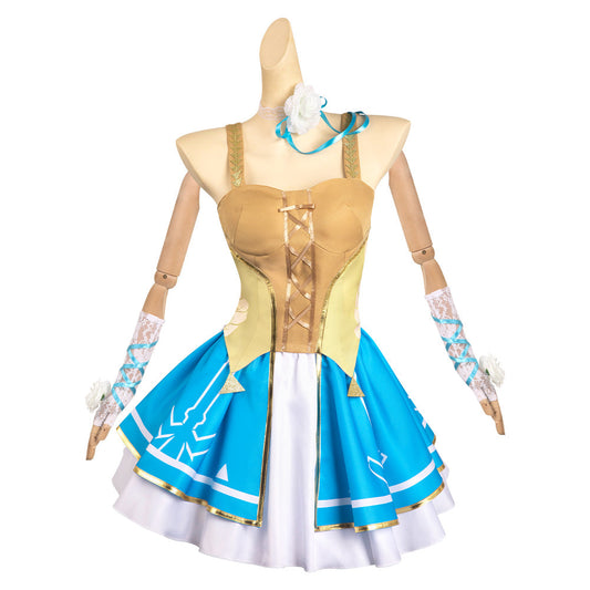 Princess Zelda Cosplay Costume For Halloween