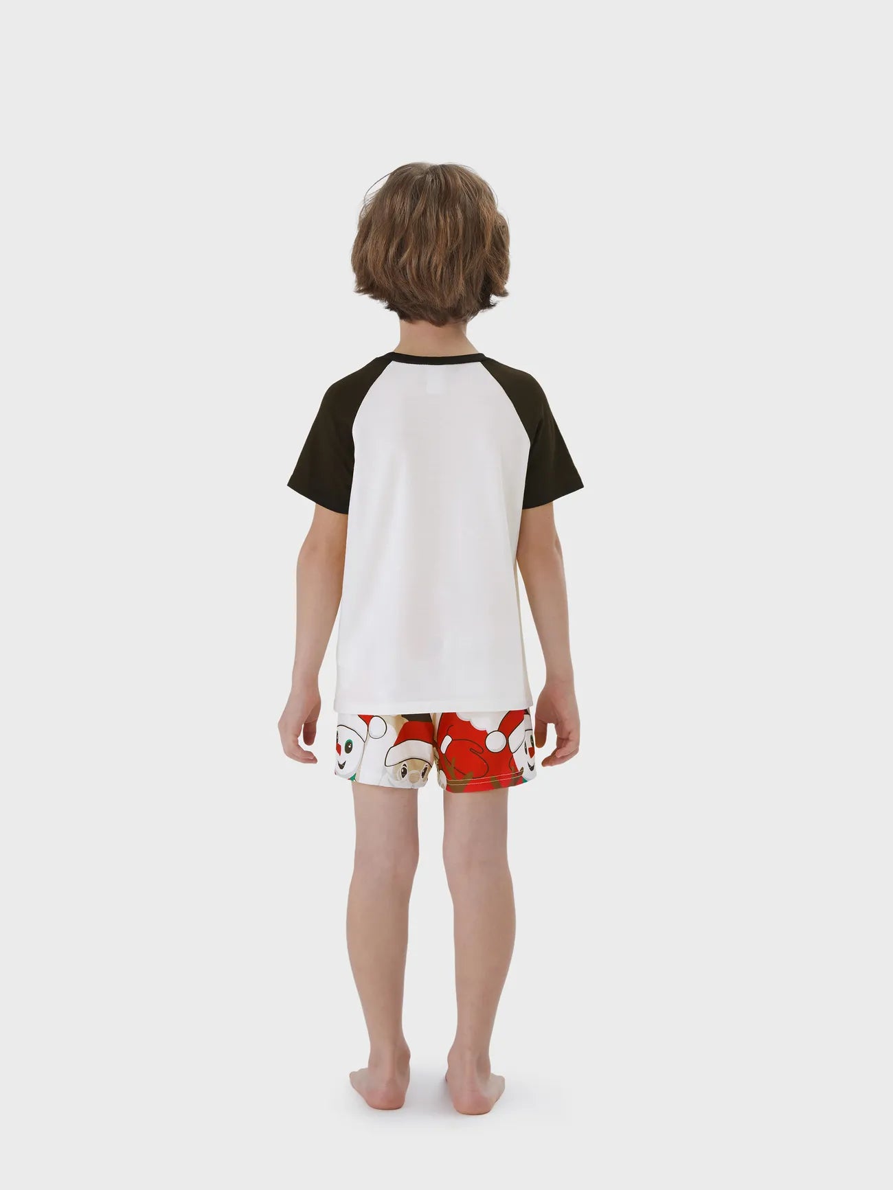 Reindeer Family Matching Shorts Set