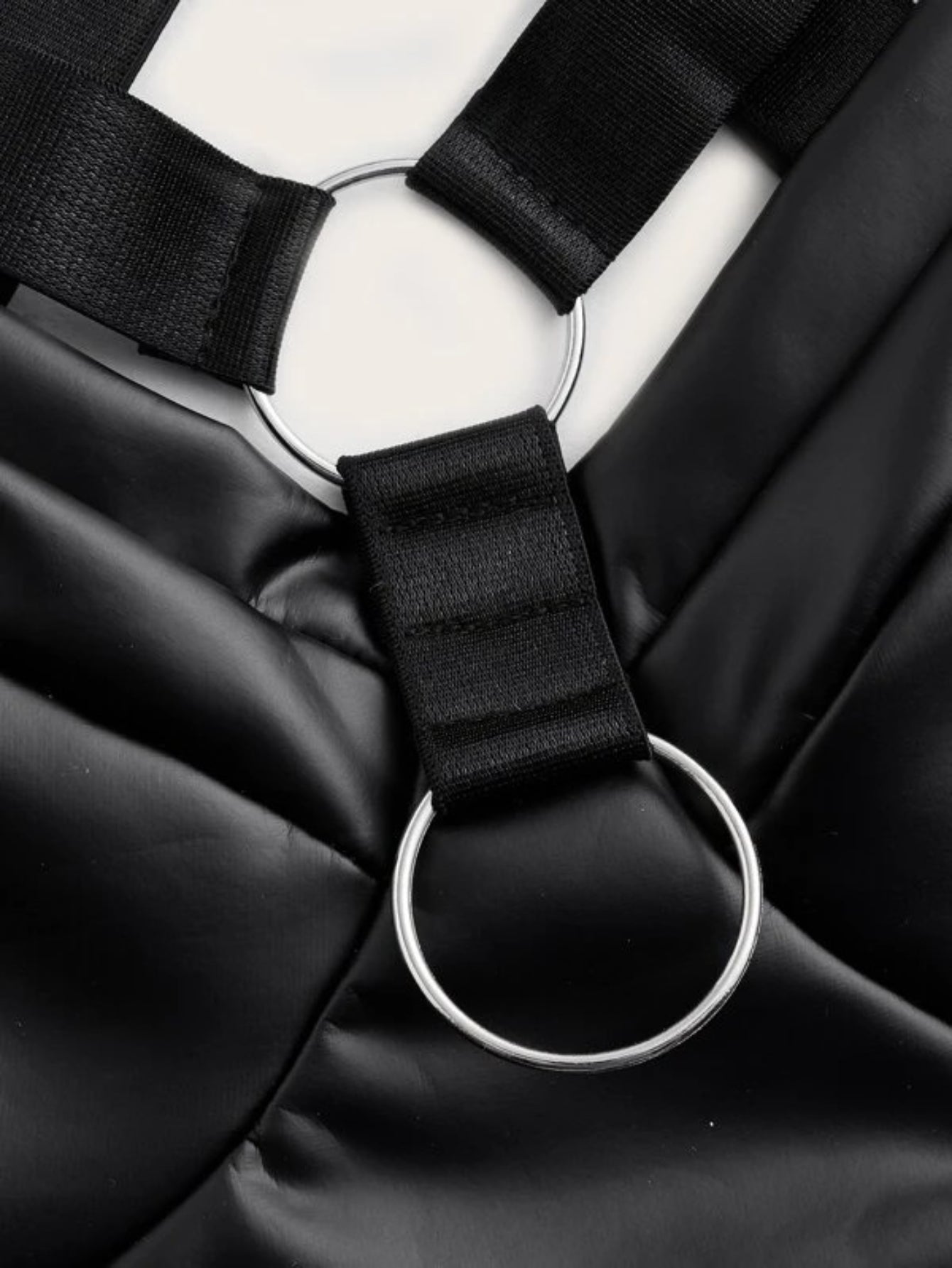 Ring Linked Harness Lingerie Set