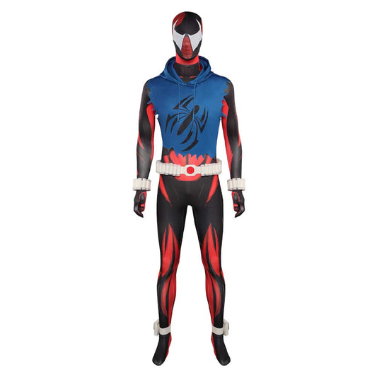 Scarlet Spider Cosplay Costume From Spider-Verse