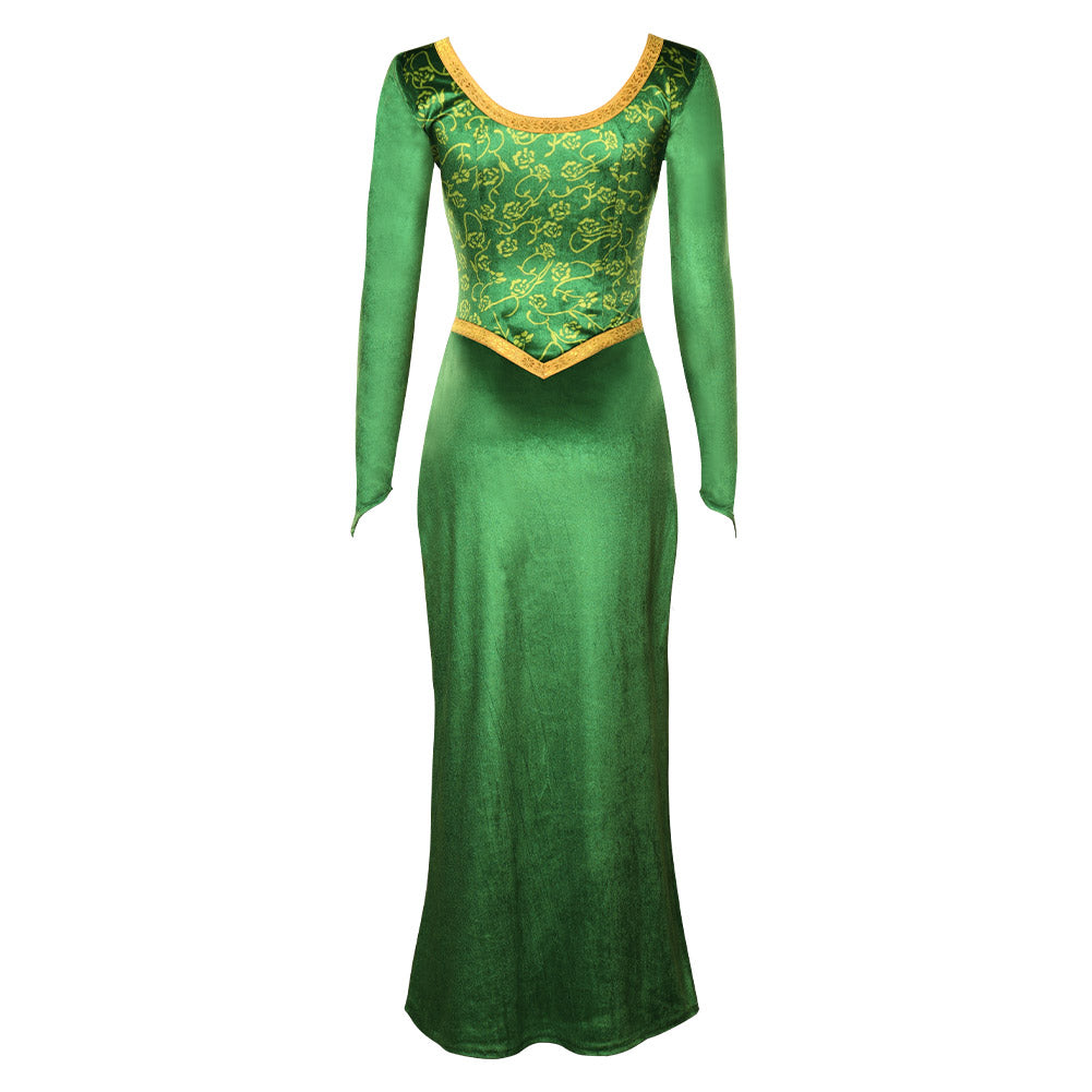 Shrek Fiona Kids Cosplay Costume